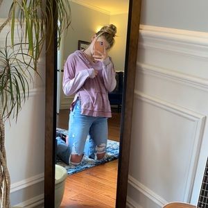 Maroon/pink comfy cute long sleeve